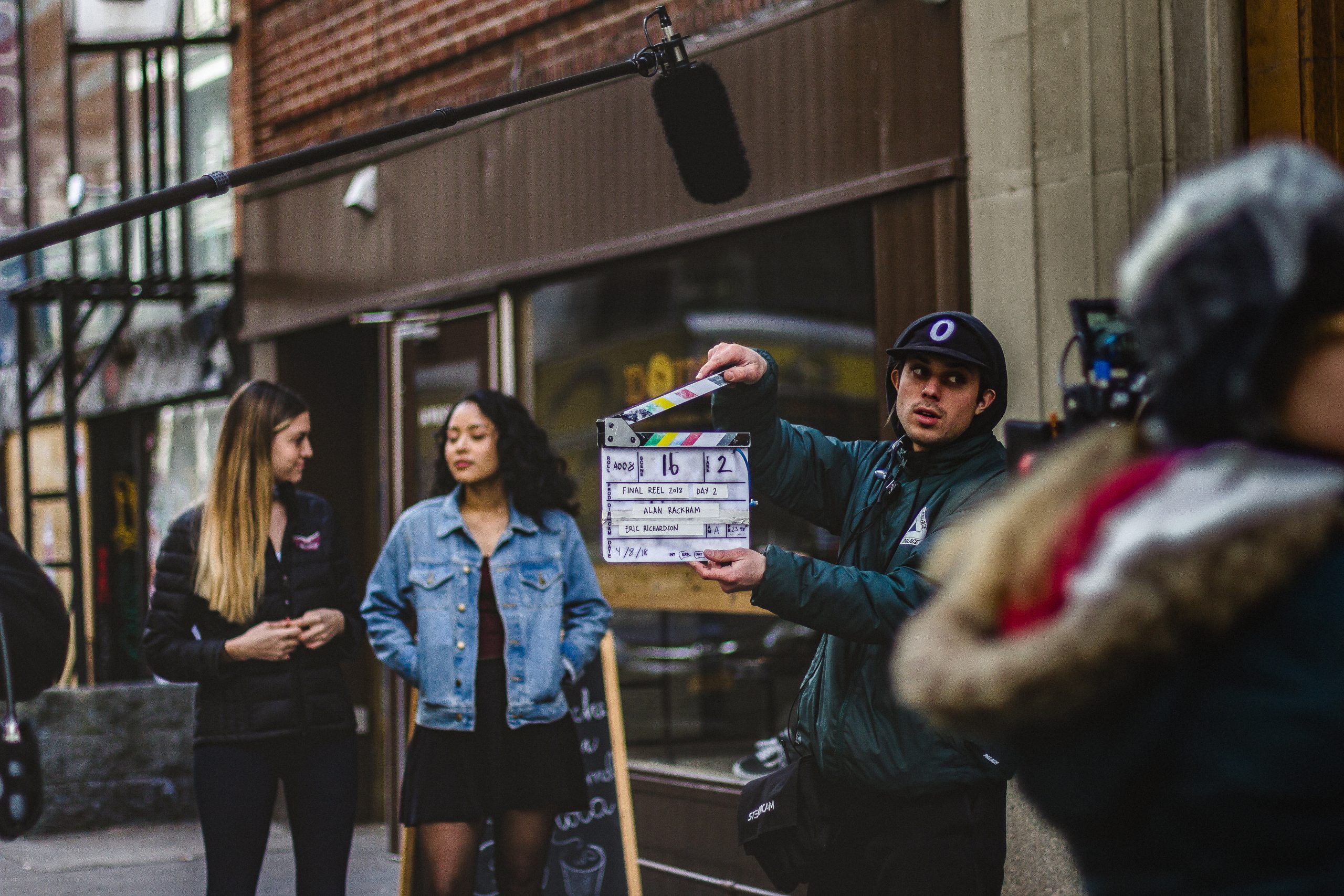NYCDA Students on set
