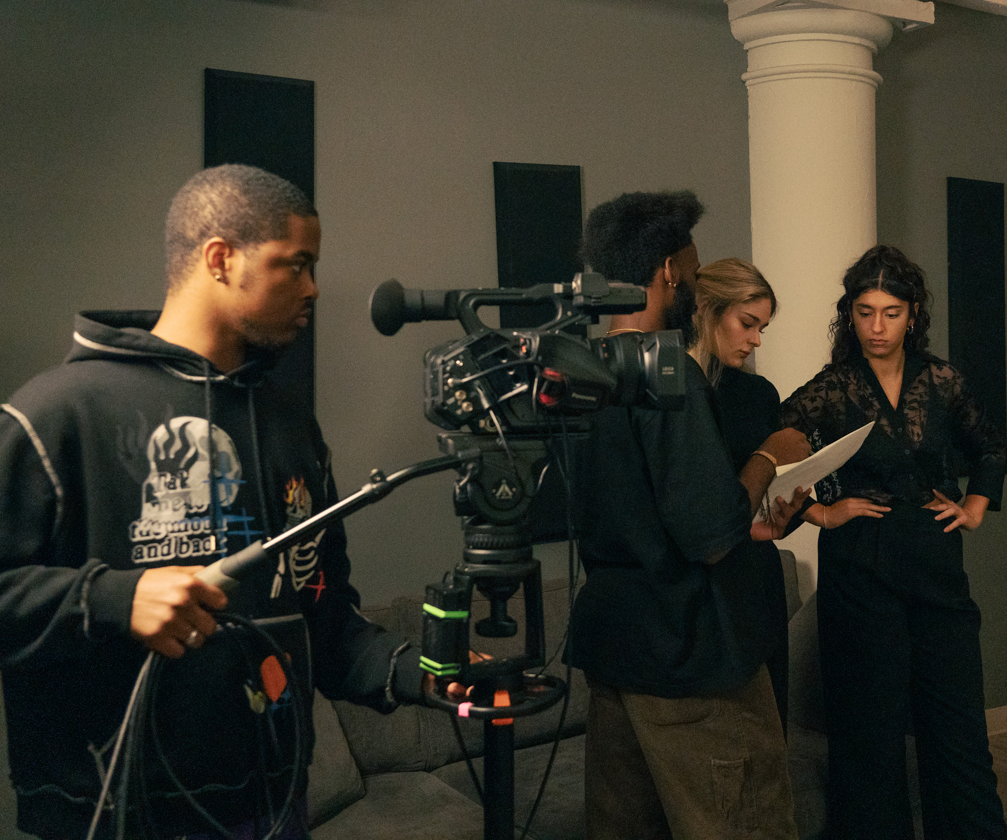 NYCDA Students Working On-Camera